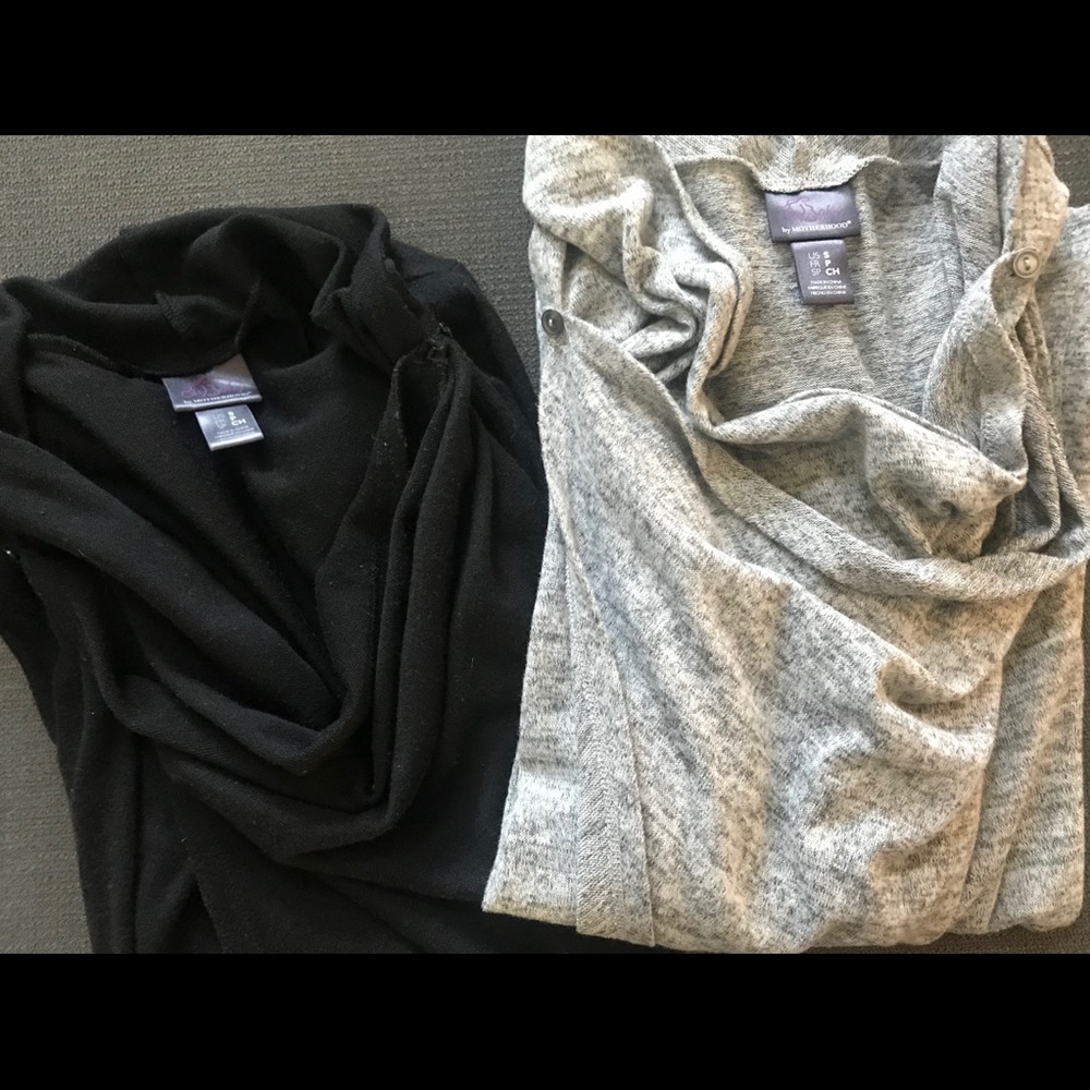 Motherhood nursing sweater bundle